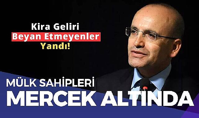 Kira beyanı etmeyen yandı! 4,5 milyon konut analiz ediliyor...