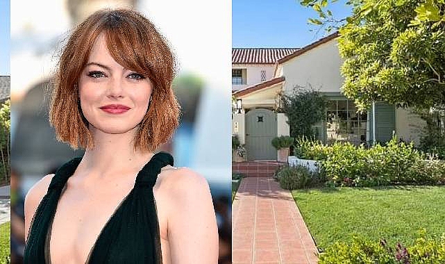 Oscarlı güzel Emma Stone'dan 4 Milyon Dolara satılık lüks ev