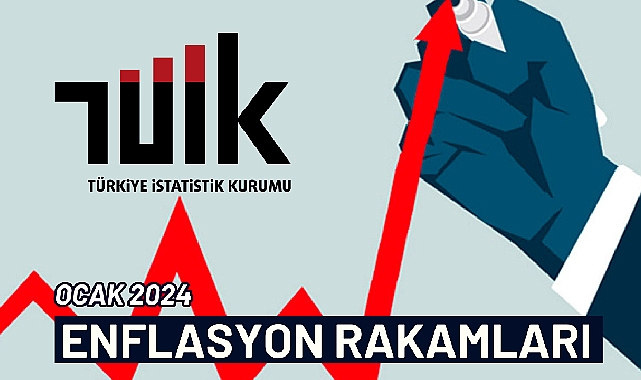 2024 Ocak enflasyonu yüze 64.86 oldu! İşte TÜİK verilerine göre yılın ilk enflasyon rakamları