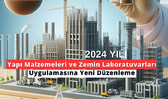 2024 Yapı Malzemeleri ve Zemin Laboratuvarları Düzenlemesi