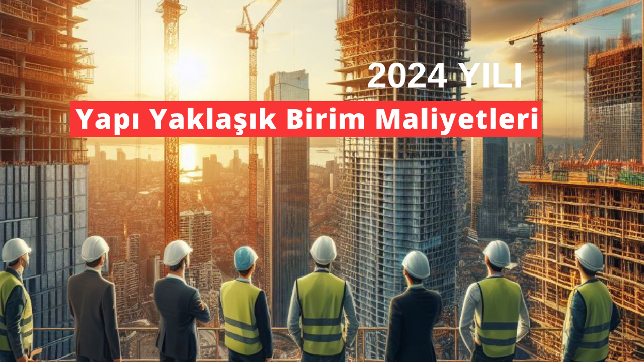 2024 Yapı Yaklaşık Birim Maliyetleri Belli Oldu! - Emlak Haberleri