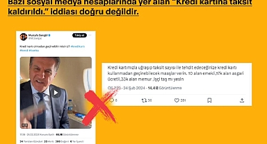 Bakan Şimşek, "kredi kartına taksit" açıklaması!