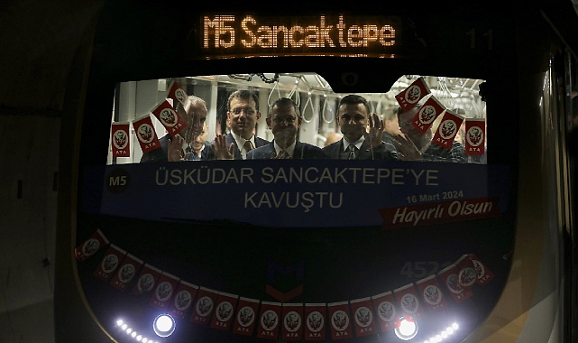 İstanbul'da Çekmeköy-Sancaktepe-Sultanbeyli Metrosu ilk etabı 15 gün ücretsiz yolcu taşıyacak!