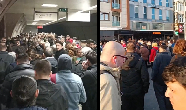 İstanbul'da Üsküdar-Çekmeköy metro seferleri durdu!