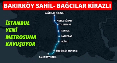 İstanbul'un en yeni metro hattı açılıyor! Bakırköy Sahil-Bağcılar Kirazlı Metrosu hizmete giriyor...