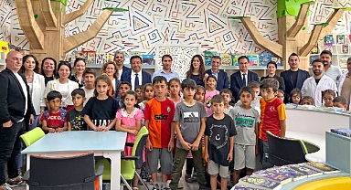 7 farklı ilde 7 okul kütüphanesi açtı