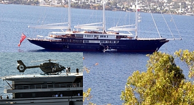 Jeff Bezos'a ait İngiliz bayraklı iki lüks yat Bodrum'da