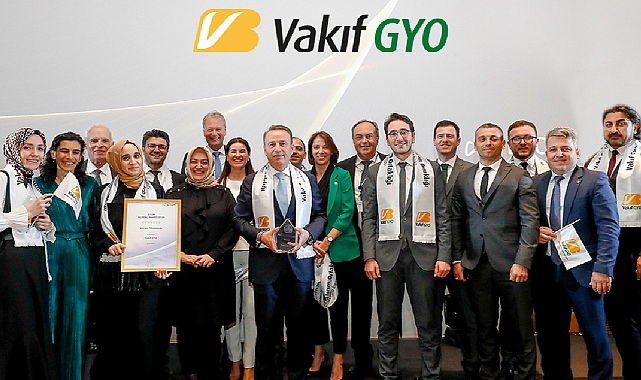 Vakıf GYO'ya bir ödül daha...