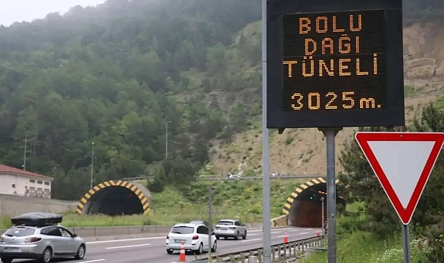 Bolu Dağı Tüneli tüp uzatma çalışması nedeniyle 50 gün kapalı olacak!