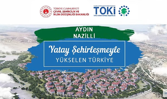 11 daireli Aydın Nazilli TOKİ hak sahipliği konut belirleme kurası yapıldı