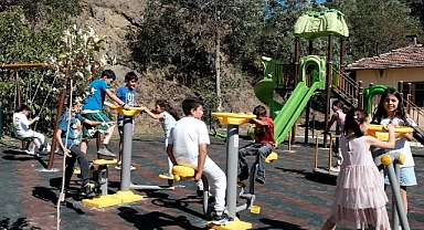 Bakan Kurum'dan Amasya’da Yeşilöz Köyüne jet hızıyla park!