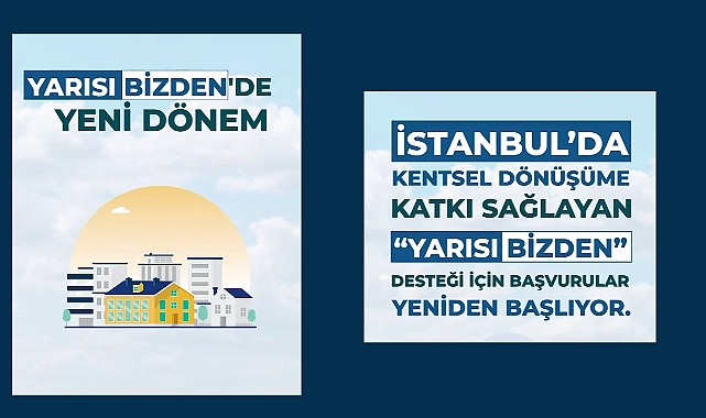 Bakan Kurum'dan İstanbul'da "Yarısı Bizden" müjdesi!