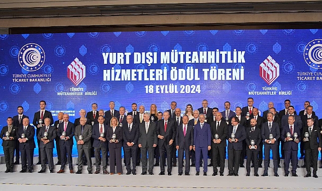 Dev Türk Müteahhitlerine ödül