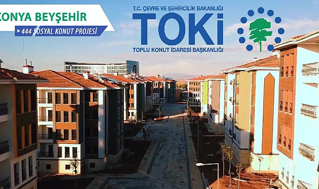 444 konutluk TOKİ Konya Beyşehir projesinde evlerin teslimi başladı