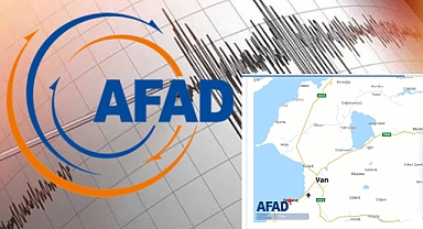 AFAD duyurdu: Van'da deprem oldu!