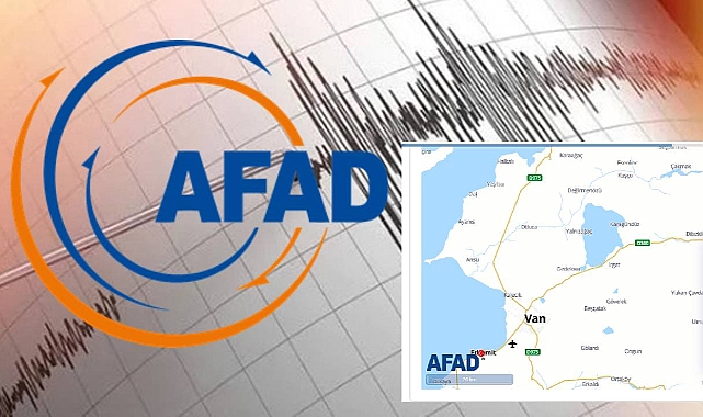 AFAD duyurdu: Van'da deprem oldu!