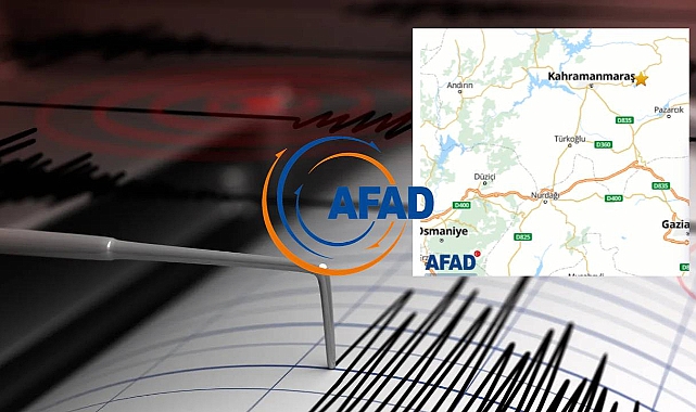 AFAD son dakika deprem: Kahramanmaraş merkezli korkutan deprem!