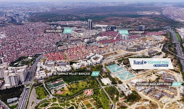Fuzul Topraktan Yeni Esenler arsa ve konut projesi için ön talep fırsatı