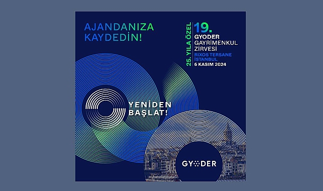 Gayrimenkul Zirvesi 6 Kasım'da İstanbul'da