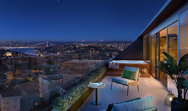 Lüks konut projesi İV Kandilli'de bankasız, kefilsiz 48 ay vade