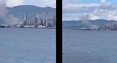 Son dakika TÜPRAŞ İzmit rafinerisinde korkutan patlama! Tatbikat esnasında patlama oldu