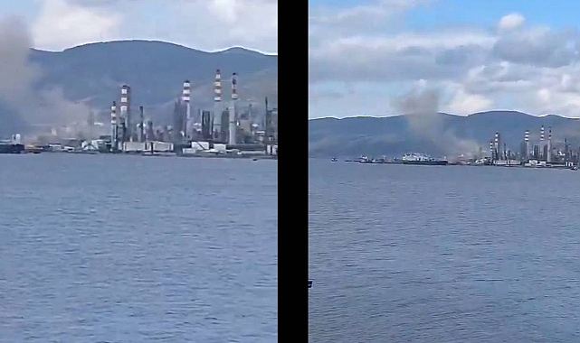 Son dakika TÜPRAŞ İzmit rafinerisinde korkutan patlama! Tatbikat esnasında patlama oldu