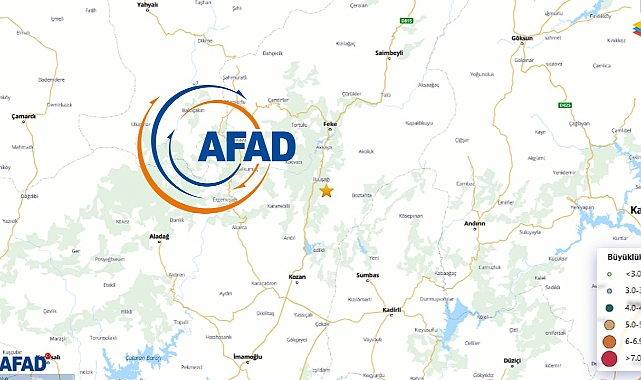 Adana Kozan'da deprem! AFAD son dakika duyurdu