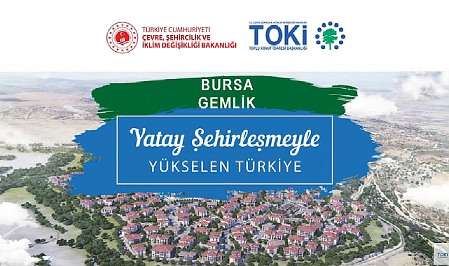 Bursa'da TOKİ konutları kura heyecanı