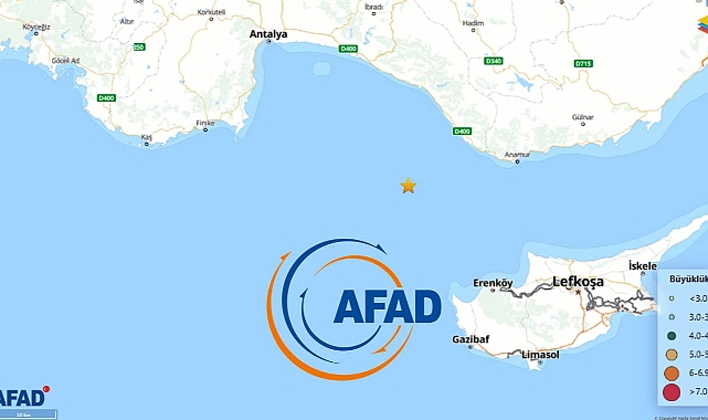 Son dakika AFAD duyurdu: Antalya bir kez daha deprem ile sallandı!