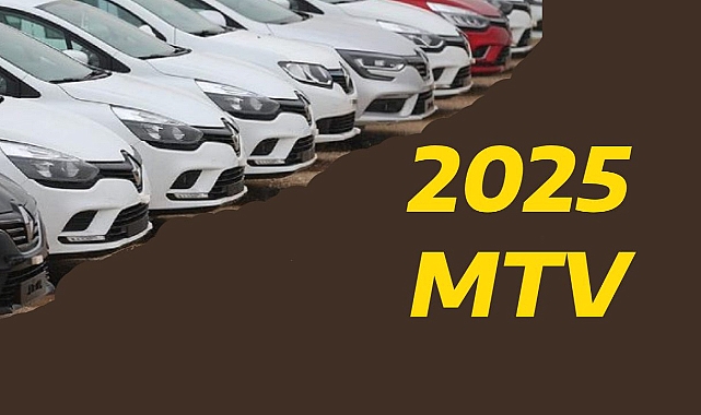 Motorlu Taşıtlar Vergisi ne kadar zamlandı? 2025 MTV rakamları belli oldu