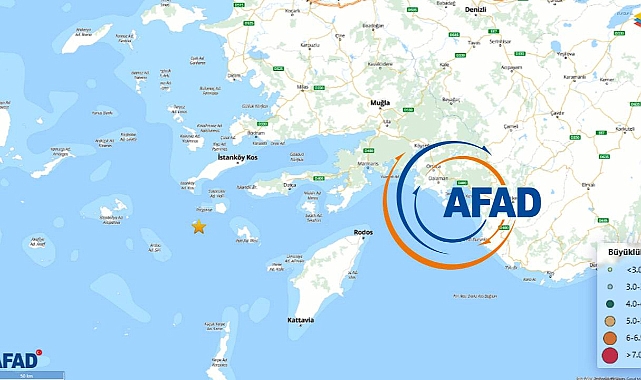 Muğla Datça açıklarında deprem! AFAD ve Kandilli duyurdu...