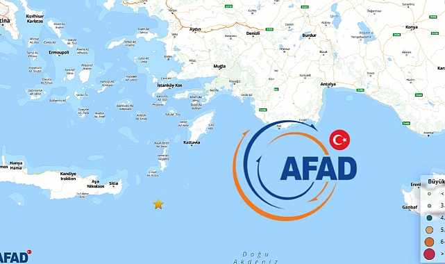 Muğla Datça'da deprem! Akdeniz açıklarında yaşanan deprem hakkında AFAD ilk verileri paylaştı