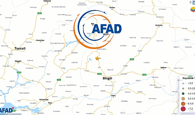Son dakika AFAD duyurdu Bingöl'de deprem oldu!