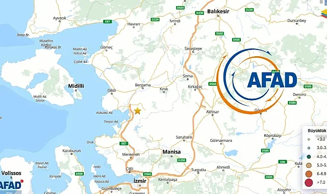 Son dakika AFAD duyurdu: İzmir Bergama'da deprem! İzmir'deki deprem bu illerde hissedildi...