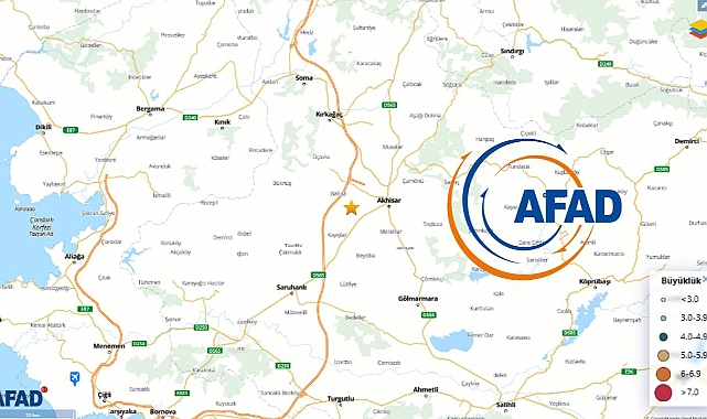 Son dakika AFAD duyurdu: Manisa Akhisar'da deprem!