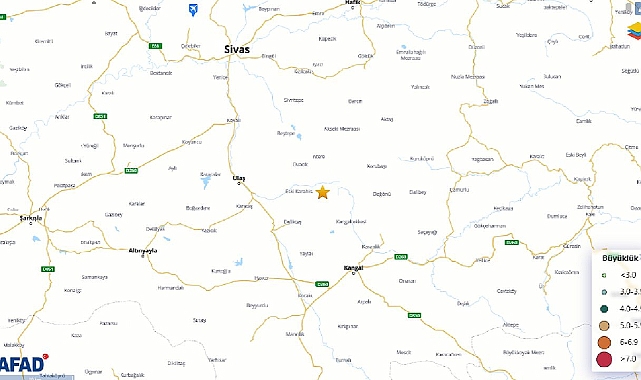 Sivas'ta peş peşe depremler! AFAD ve Kandilli son depremler hakkında açıklama yaptı...