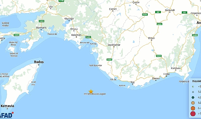 Antalya ve Muğla'da deprem mi oldu? AFAD son dakika duyurdu...