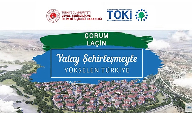 Çorum TOKİ projesinde kura heyecanı