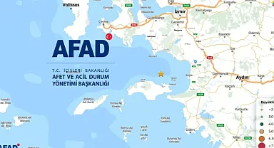 İzmir'de deprem! AFAD son dakika duyurdu