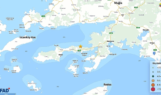 Muğla Datça sabaha kadar depremlerle sallandı! AFAD ve Kandilli son depremler listesini yayınladı