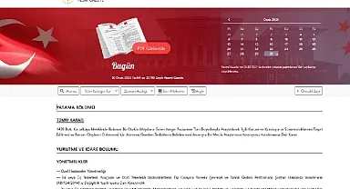 Resmi Gazete'de bugün hangi yönetmelik, tebliğ ve kararlar yayınlandı (30.01.2025)