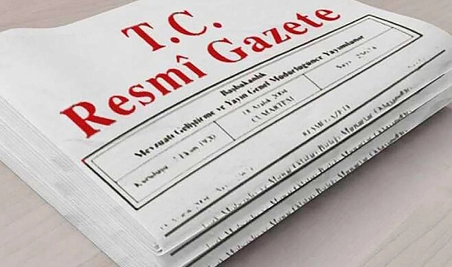 Resmi Gazete'de hangi kararlar yayınlandı (15.01.2025)