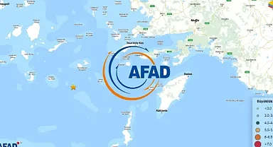 Son dakika AFAD duyurdu: Muğla'da Datça merkezli deprem