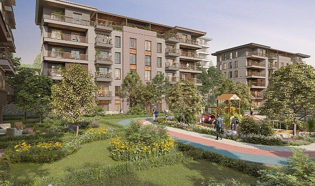 Borsa devi gayrimenkul şirketi Emlak Konut (EKGYO) Nezihpark Bahçekent yapı ruhsatını açıkladı