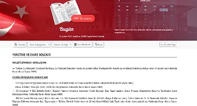 Resmi Gazete'de hangi kritik yönetmelik, tebliğ ve kararlar yayınlandı (01.02.2025)