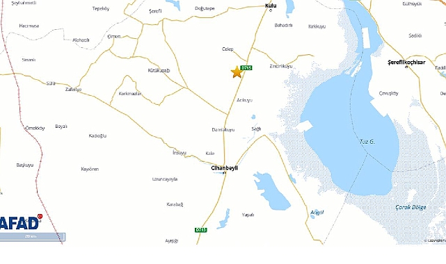 AFAD son dakika duyurdu: Konya'da art arda deprem!