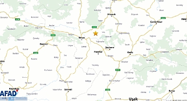 Kütahya'da deprem oldu!