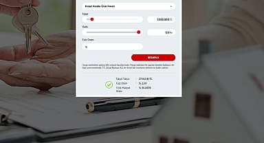 13 banka konut kredisi faiz oranlarını açıkladı! Bankaların güncellenen kredi faiz oranları...