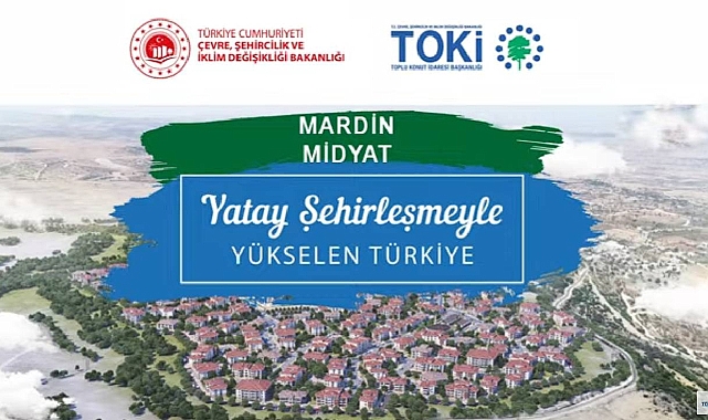41 konut için TOKİ Mardin'de kura heyecanı