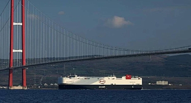 7 Bin adet yeni model otomobilleri taşıyan Çinli BYD'ye ait gemi Türkiye'de
